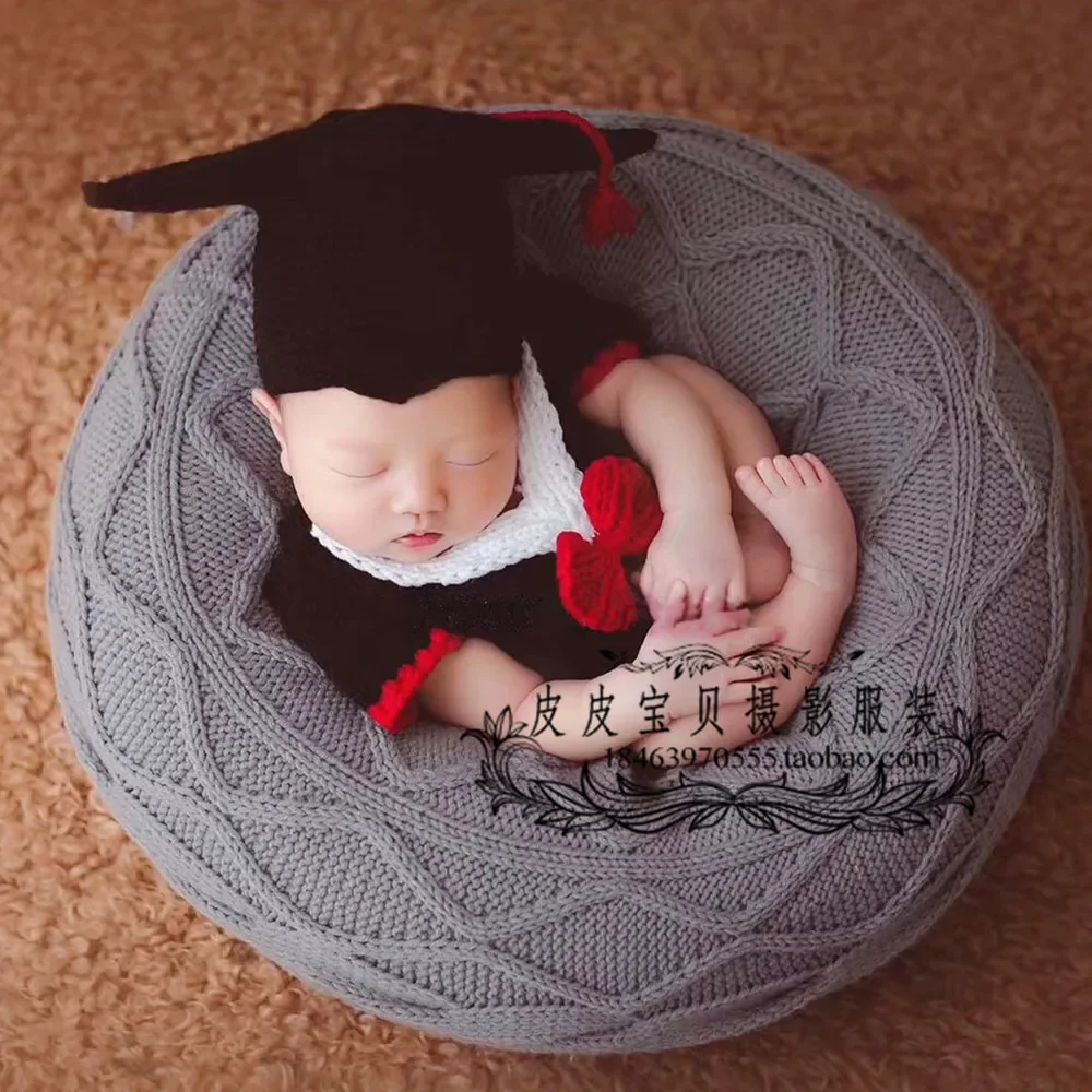 Vêtements de photographie pour nouveau-né, tenue de studio de conception de petit médecin, pleine lune cent jours, vêtements de photographie pour