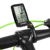 Lixada Bike Computer USB Rechargeable Wireless Bike Cycling Computer ​11 Functions Bicycle Speedometer Odometer BKV-1206