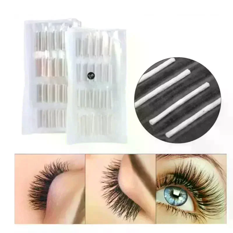 20pcs/pack Eyelash Curler Rods Sticks False Eyelash Perming Curlers Curling Perm Sticky Salon Set Eyelash Tool S/M/L/XL Size NEW