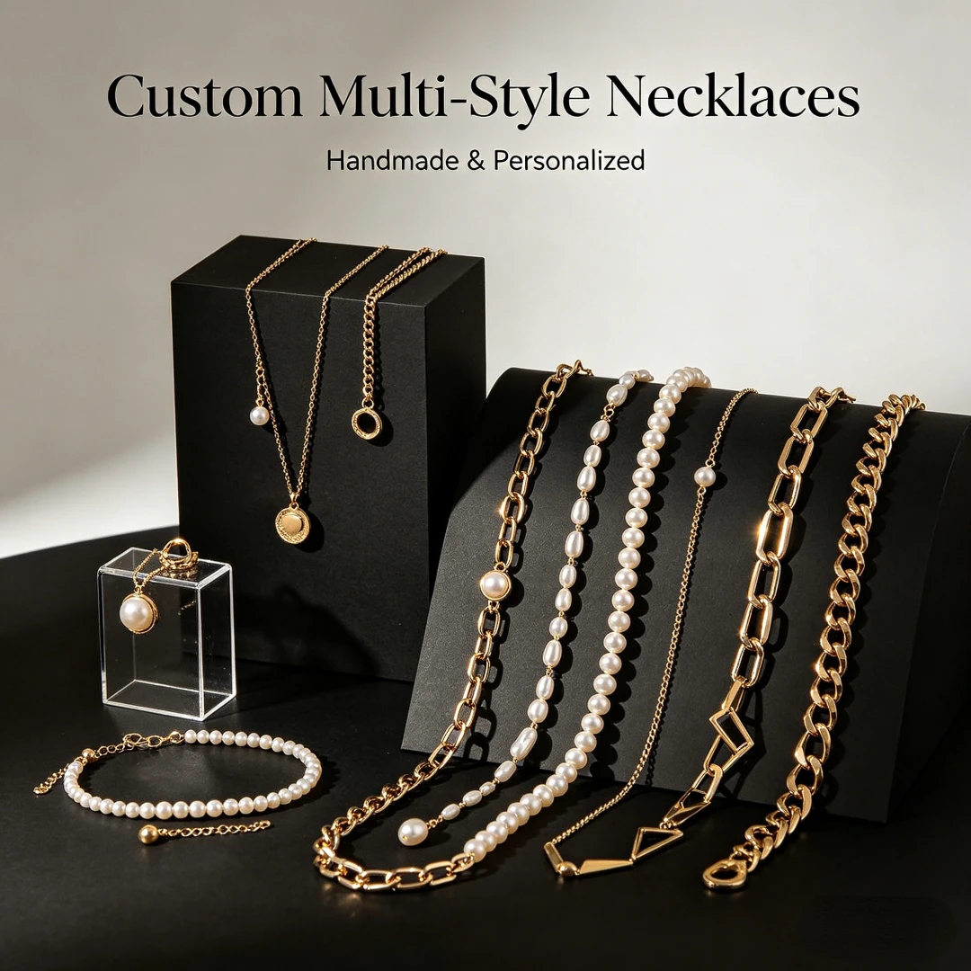Mishang OEM Supported Customize Jewelry Rings Earrings Necklace, Stylish Lab Grown Diamond Personalized Handcrafted Jewelry