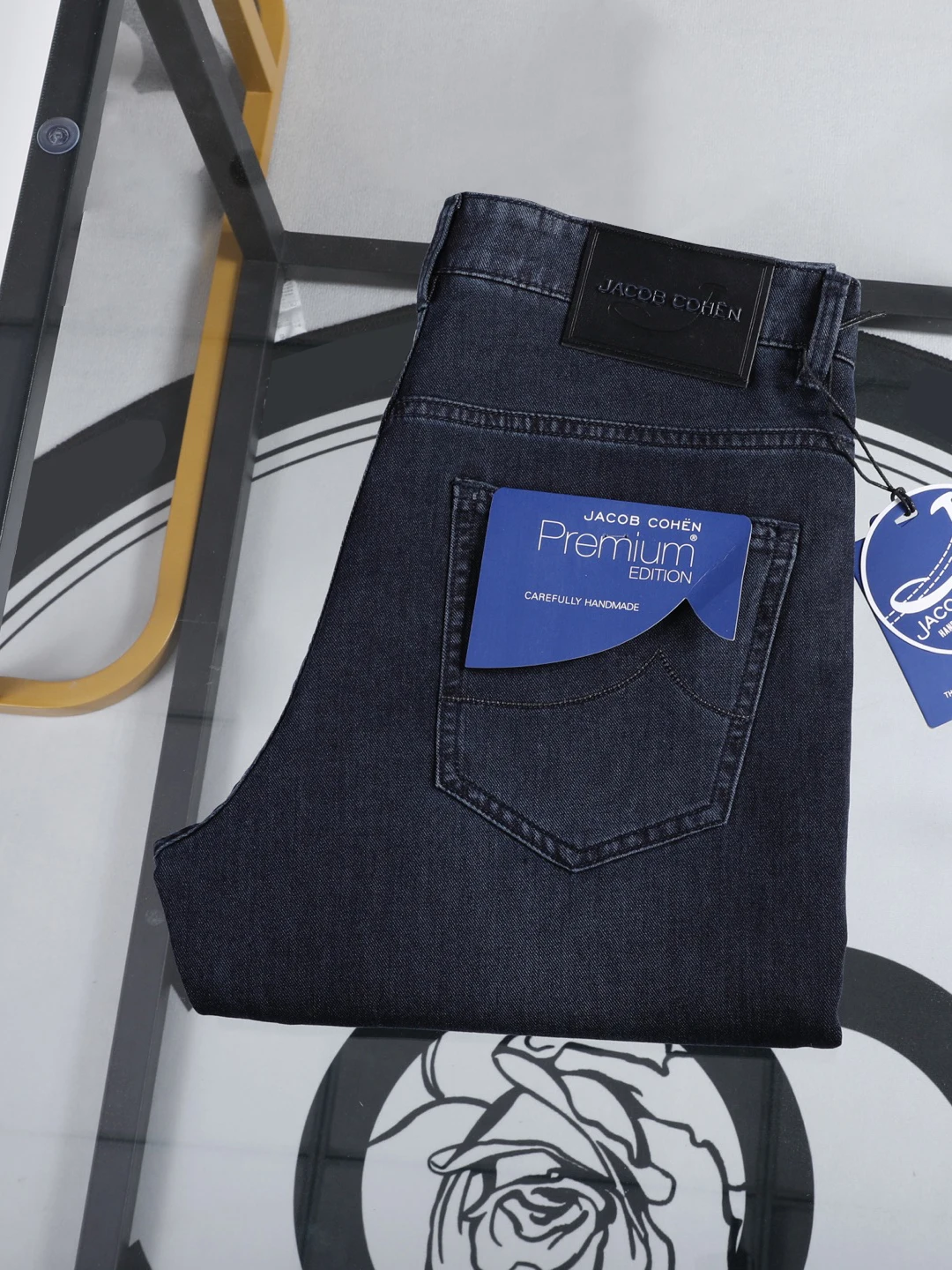 

Busin Casual Men's Denim Jeans Straight Leg 2942 Size mid Waist Zipper Fly Comfortable Fit All Season Wear