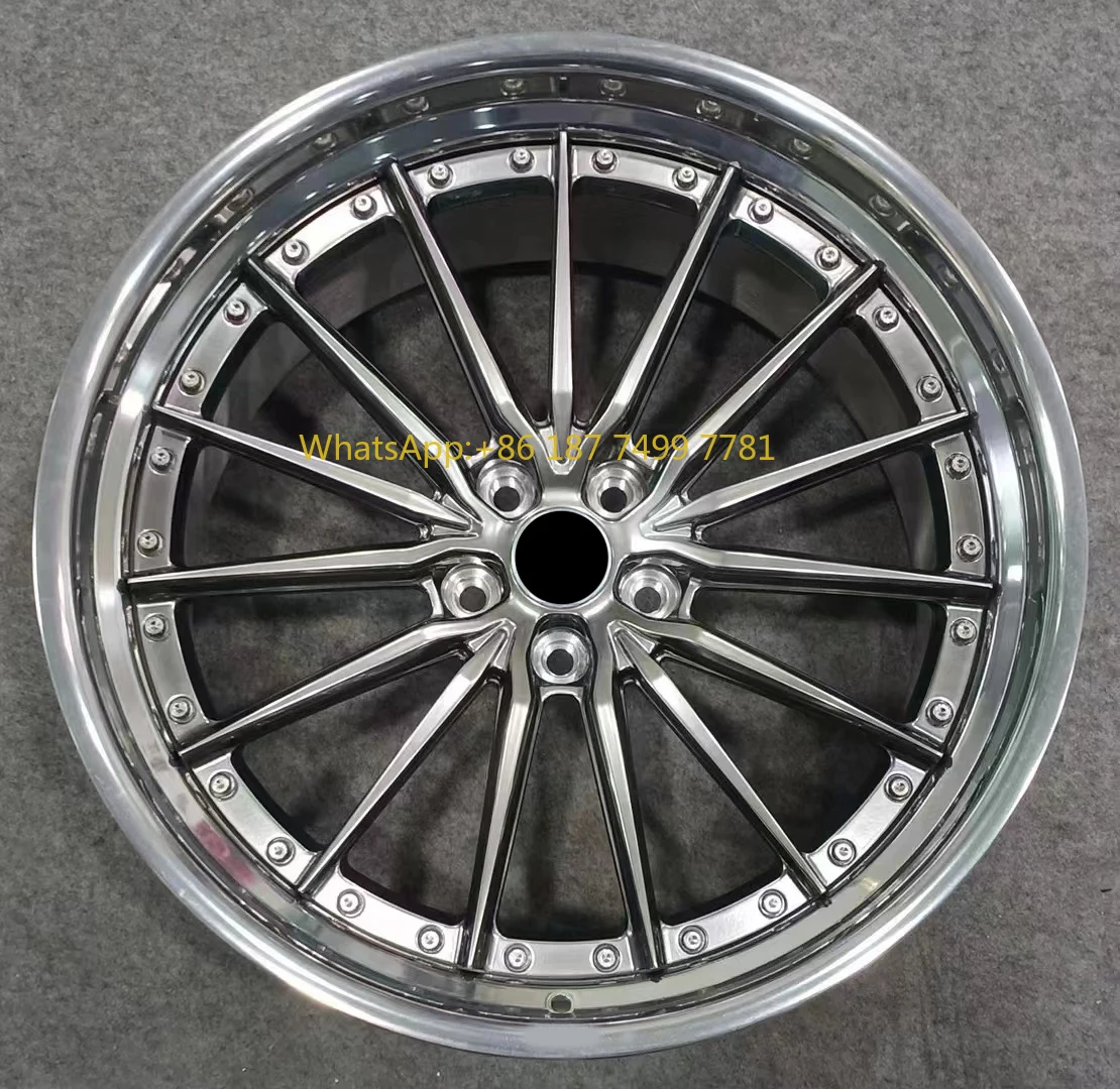 

19 20 21 22 Inch Forged Racing Car Wheels Custom Deep Lip Polished 6061-T6 Alloy Car Wheel Rims for ...