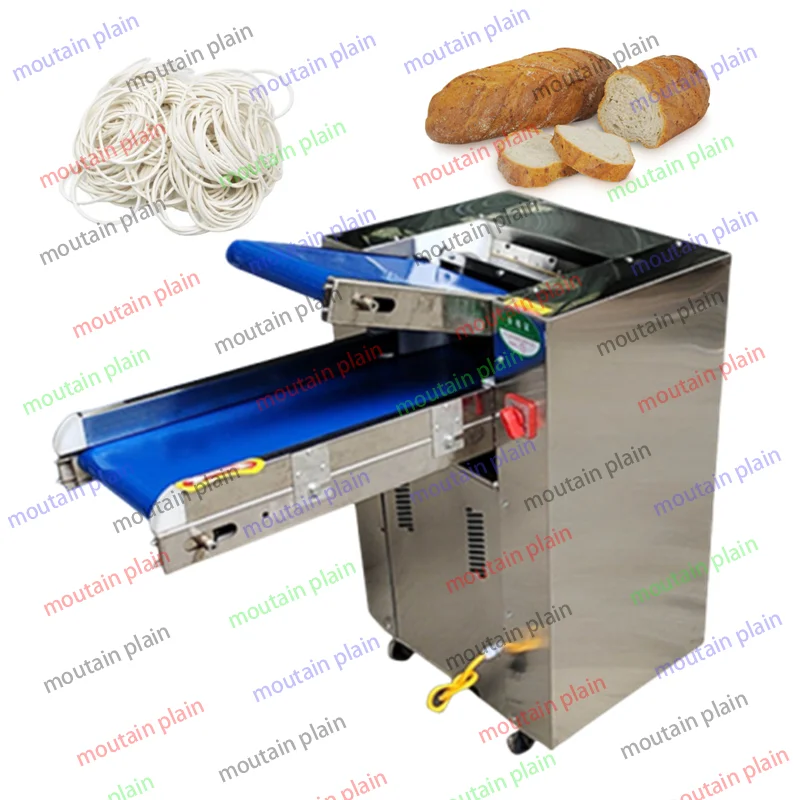 Automatic Pizza Croissant Presser Sheeter Dough Press Roller Multifunctional Stainless Steel Dough Sheeter Dough Rolling Machine