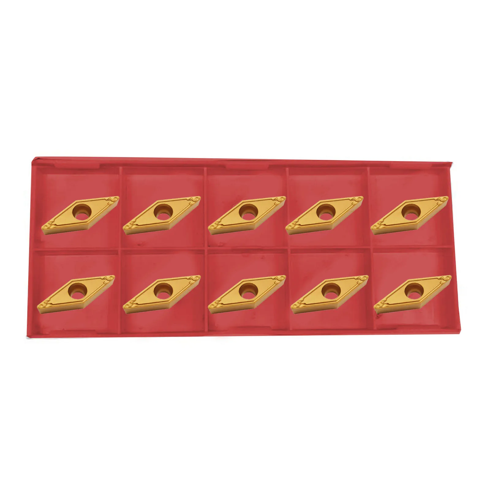 

Cutting Blade Carbide Insert 10PCS For Alloy Steel For Cast-iron Indexable CNC Lathe For VBMT Turning Tool Holder