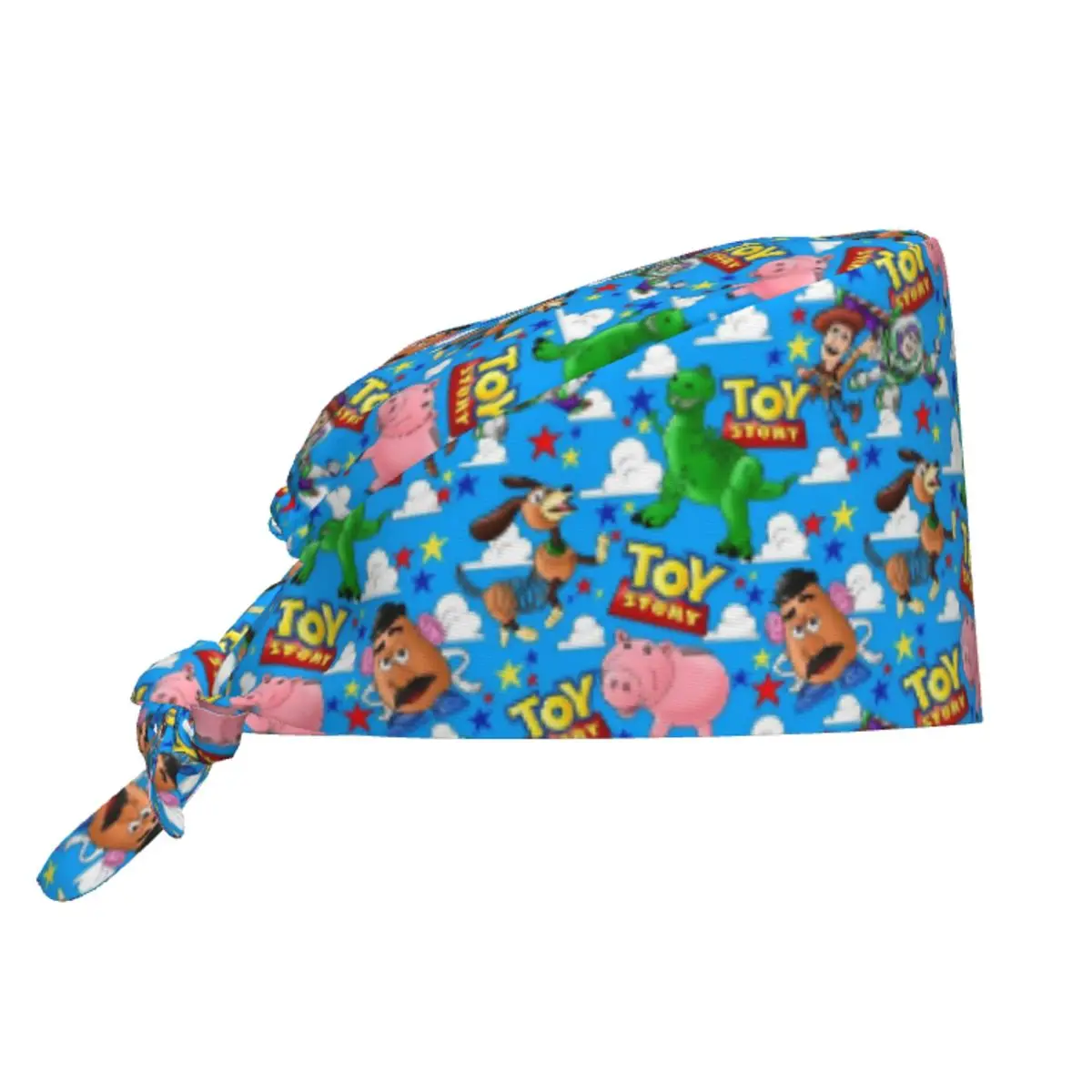 Дышащая рабочая кепка для кормления «История игрушек» на заказ, хирургические шапочки-скрабы, медицинская кепка для медсестры, рабочие скрабы, шапка для больничной аптеки