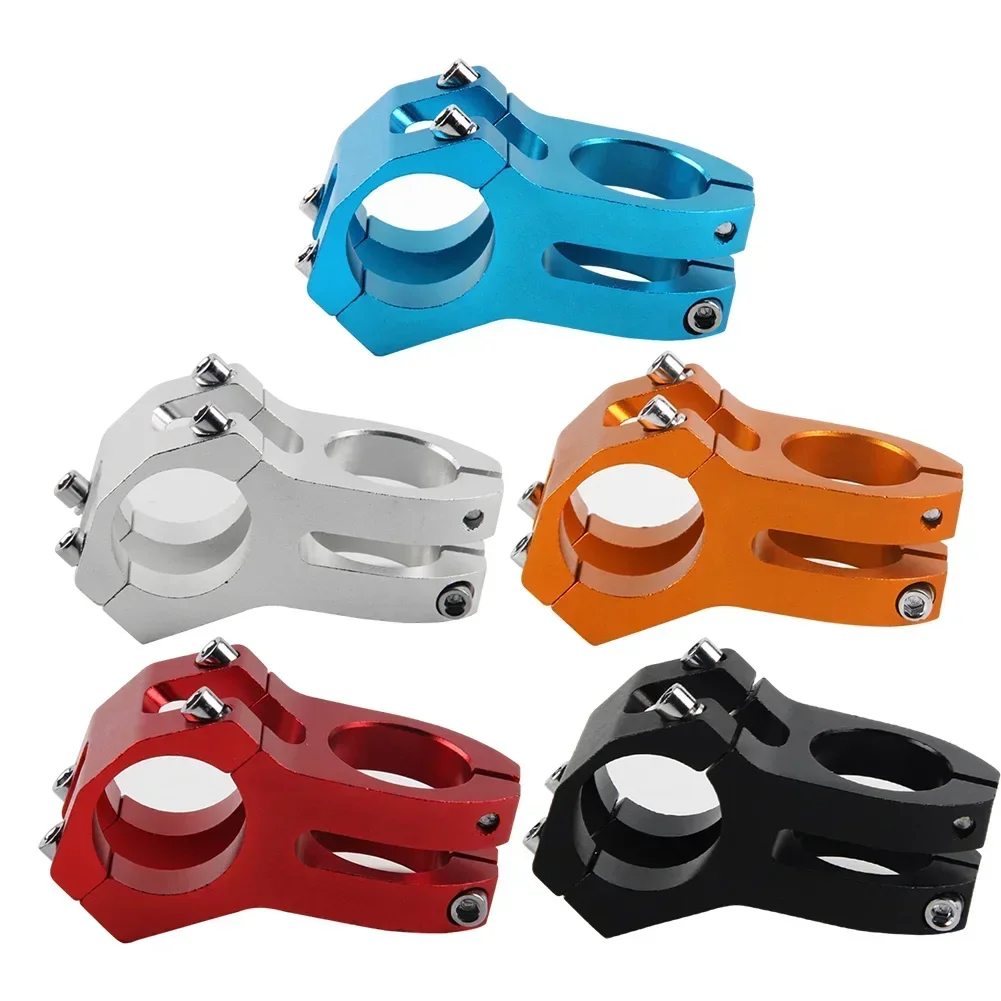 Bicycle Short Handlebar Stem Adjustable 31.8*45mm Bike MTB Stem Aluminum Alloy 5 Color Bicycle Accessery Parts Cycling Equipment