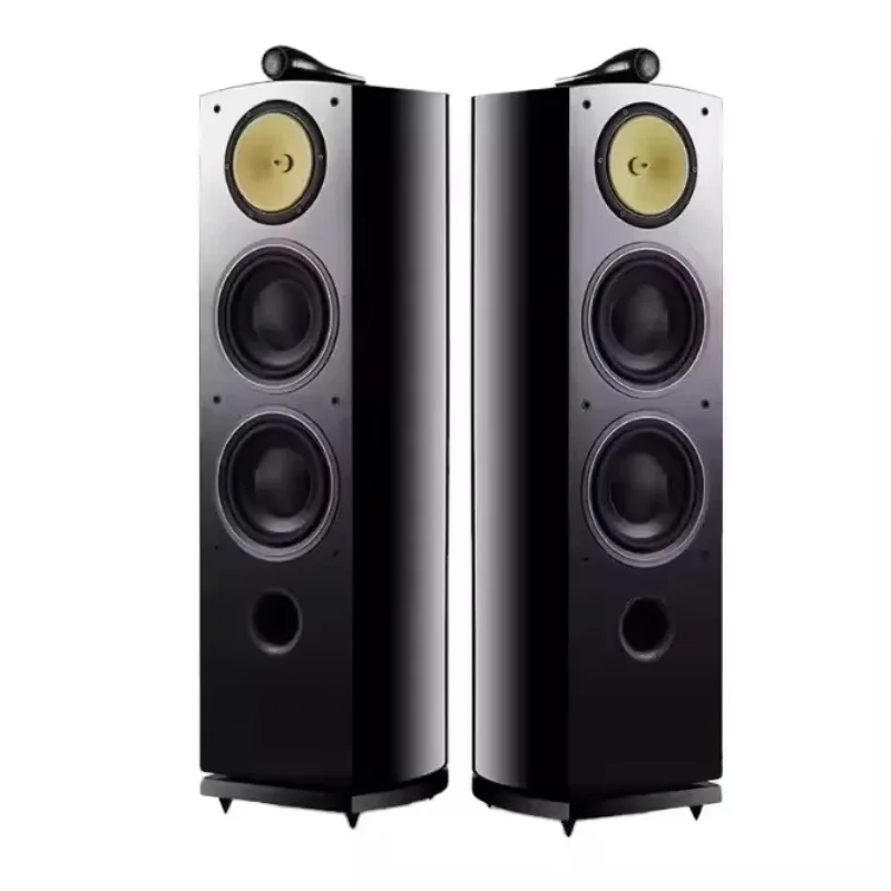 WZ-801 Floor Speaker Tower Speaker Wooden Case Passive None-Battery Lossless