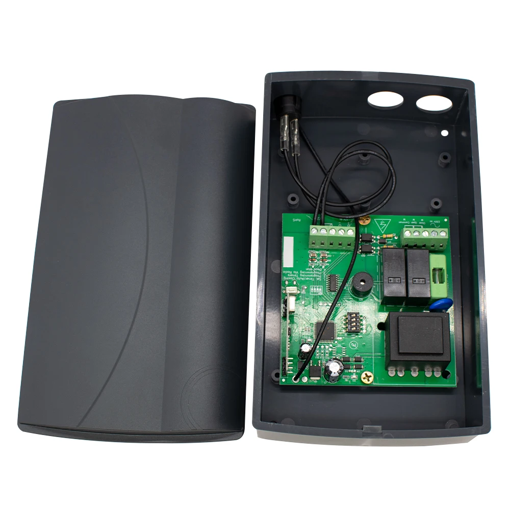 PUJOL VARIO DC 12V AC 230V Door Switch Receiver WIth PUJOL VARIO 433.92mhz Rolling Code Remote Control Transmitter