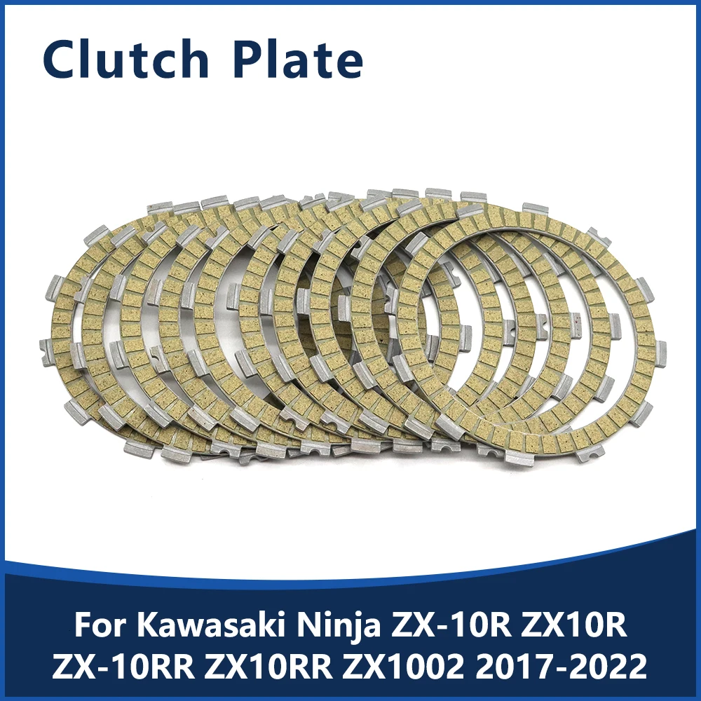 

For Kawasaki Ninja ZX-10R ZX10R ZX-10RR ZX10RR ZX1002 2017-2022 Motorcycle Clutch Friction Disc Plate Kit Accessories ZX 10R