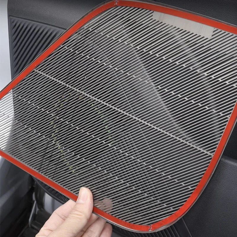 For Geely Galaxy Starship 7 EM-i 2024 2025 Car Rear Trunk Speaker Cover Audio Horn Trim Frame Sticker Accessories