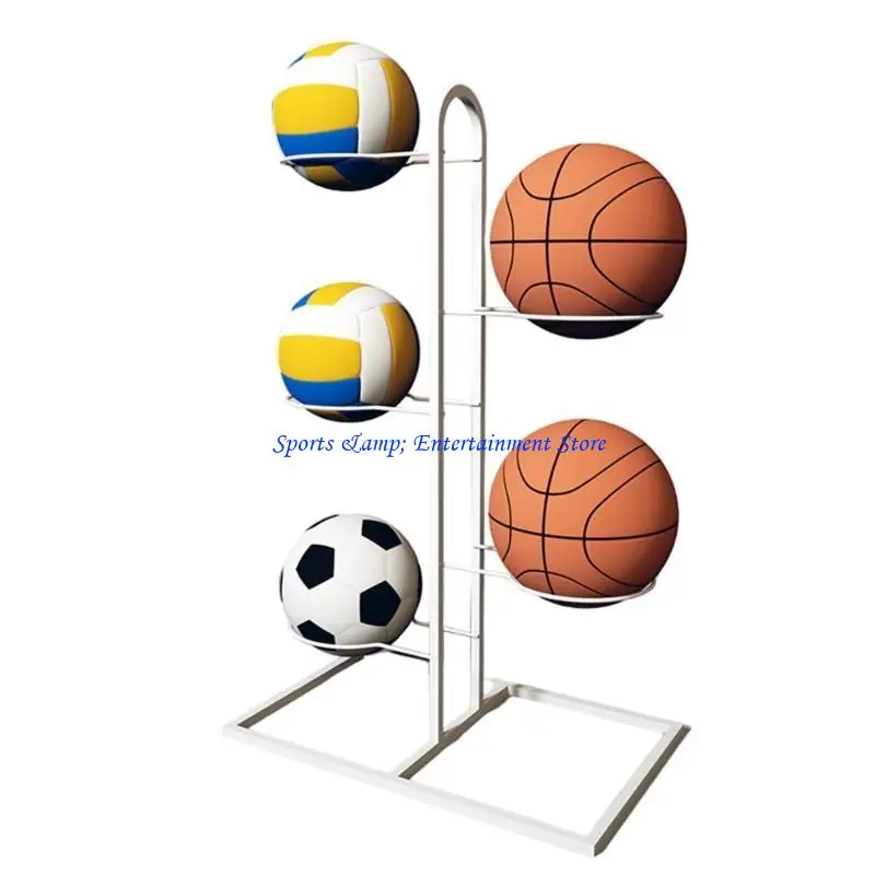 G7NF lăn bóng hiển thị thẳng đứng Giá đỡ đa lớp lưu trữ Ball Stand Người tổ chức