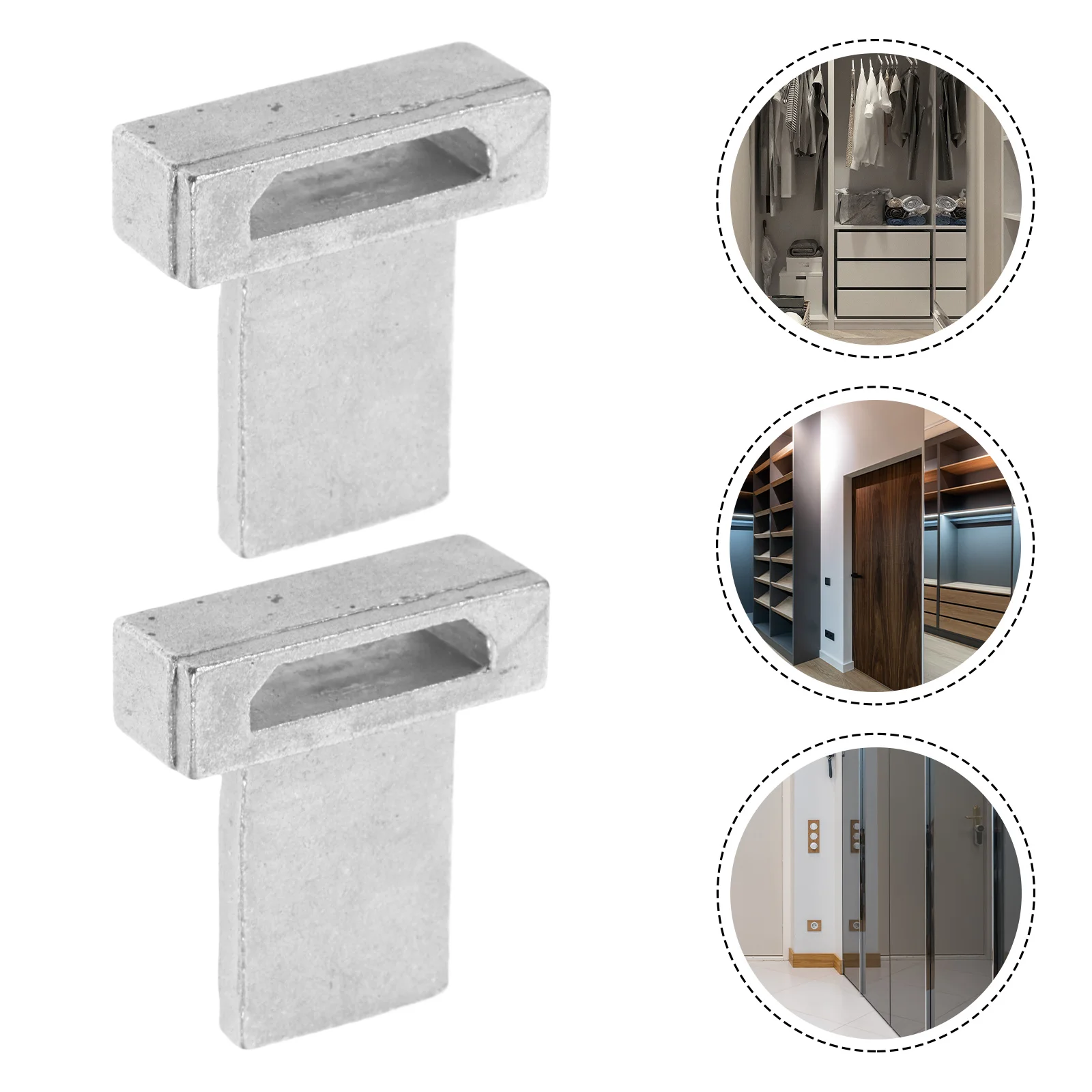 

2pcs Sliding Security Window Locks Alloy Adjustable Opener Stoppers Home Safety Child Lockable Handles Replacement Parts