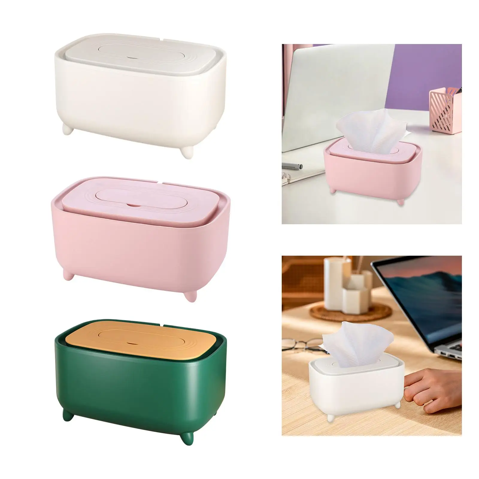 Estojo aquecedor de lenços umedecidos portátil USB para crianças, aquecedor de papel de tecido, capa de caixa de aquecimento de guardanapo