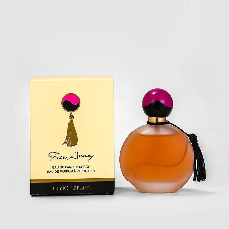 Perfume de fragancia ligera de 50ML con aroma floral para mujer, fragancia afrutada duradera para uso diario Perfume de noche romántica