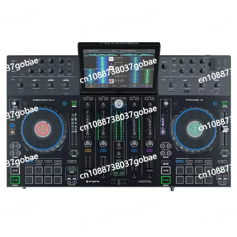 Denon Prime 4 4-Deck Standalone DJ Controller System 10Touchscreen