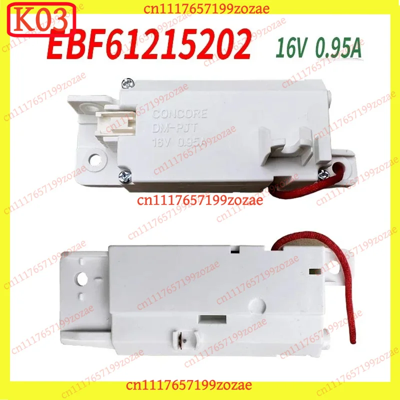 K03 Washing Machine Door Lock Switch EBF61215202 Compatible with LG Wave Wheel Laundry Appliance Replacement Part