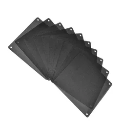 6cm 8cm 12cm PVC Black  Computer Fan Dust Filter Net Dustproof Cover Guard PC Cooler Fan Mesh Case