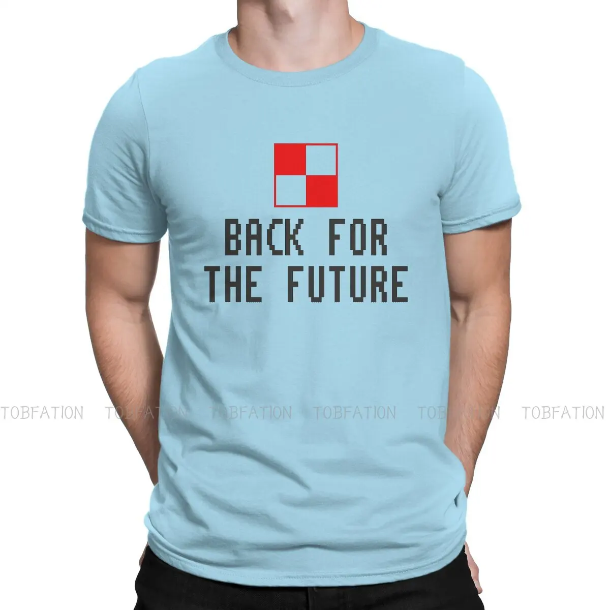 Back for the Future Newest TShirts Commodore Amiga 500 Mini Men Graphic Fabric Streetwear T Shirt Round Neck