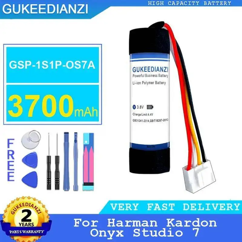 

Wireless Bluetooth Speaker Battery Gsp-1S1P-OS7A Reliable Replacement For Harman Kardon Onyx Studio 7 3700Mah