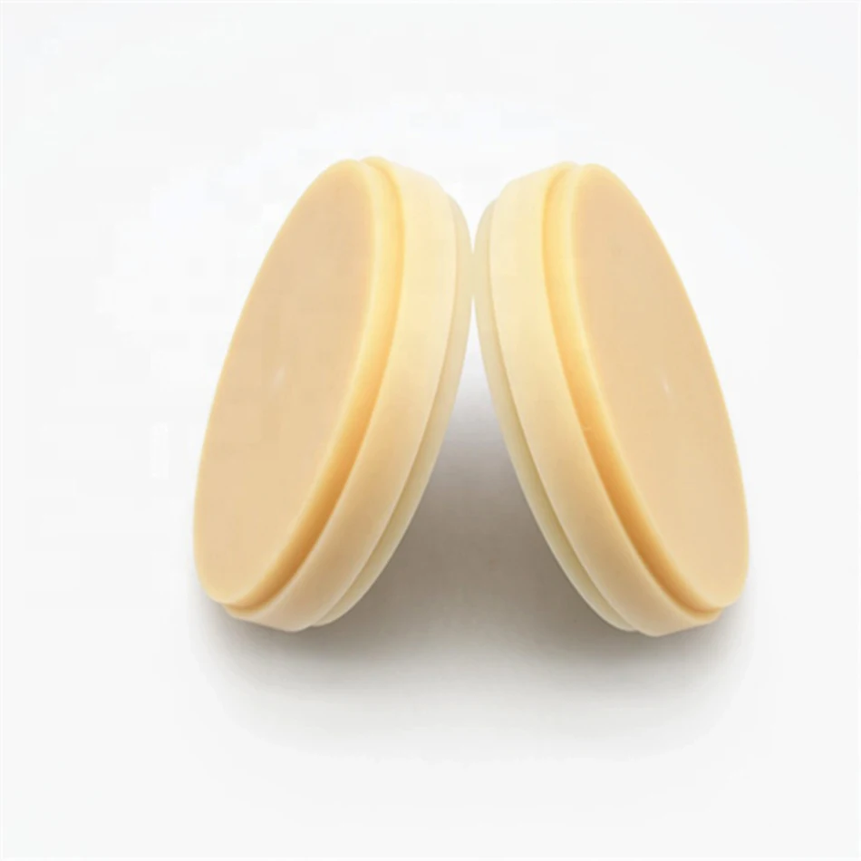 DENXY 1 Stück Dental PMMA-Scheibe A1 A2 A3 CAD/CAM Fräsharz-Scheibe Zahnarztmaterial für die Herstellung von temporären Brückenrestaurierungen – Detail 5