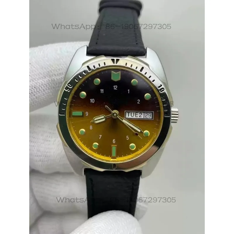Manual mechanical double calendar, special circle watch