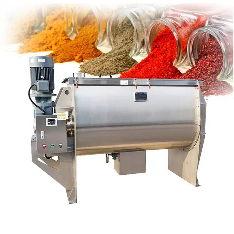 

200l 500l 900l 1000l SS304 double screw ribbon blender mixer dry powder mixing machine for chemicals