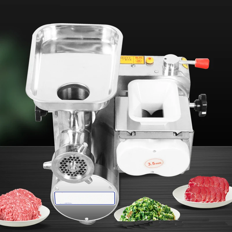 Electric Meat Grinders Stainless Steel Heavy Duty Mincer ​Sausage Stuffer Food Processor Home Appliances Chopper 200KG/H