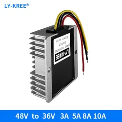 DC Buck Module 48V to 36V Step-down Converter Vehicle Mounted Transformer  40-60V Stabilized Voltage 36V The Power Adapter