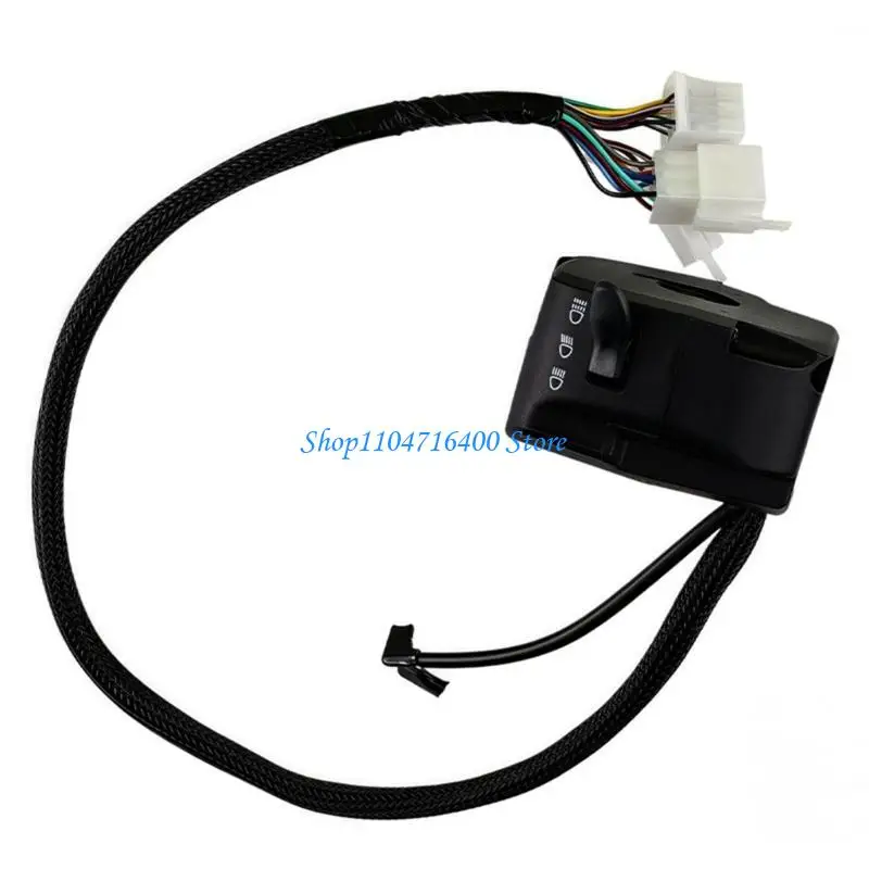 y1gd Multi Function Motorcycle Handlebar Control Construction Easy DIY Installation