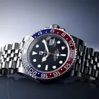 Reloj PAGANI DESIGN V4 40MM GMT NH34 para hombre, reloj mecánico de lujo con revestimiento AR de zafiro, reloj automático con bisel de cerámica de dos tonos