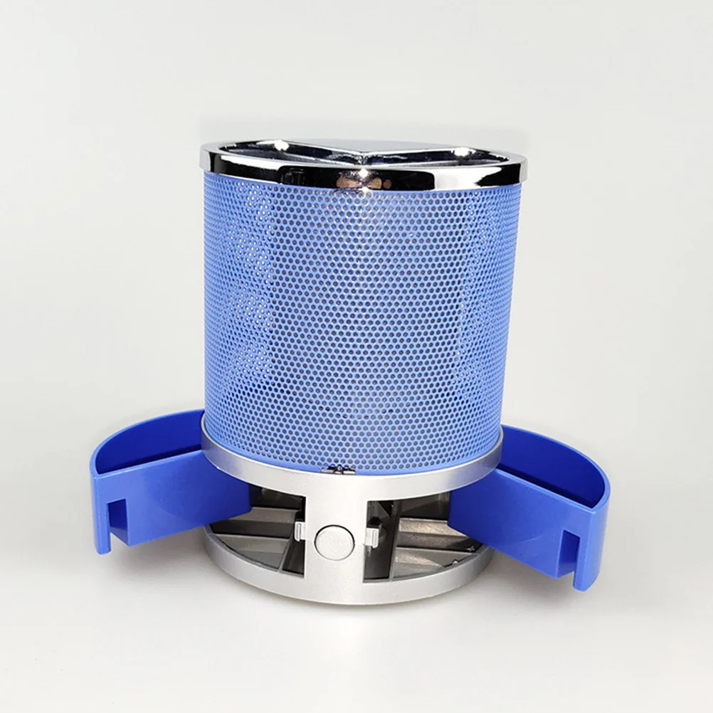 

Desktop Multifunction Pen Holder Perpetual Calendar with Time Date Countdown Week Temperature Display Storage Compartment Metal