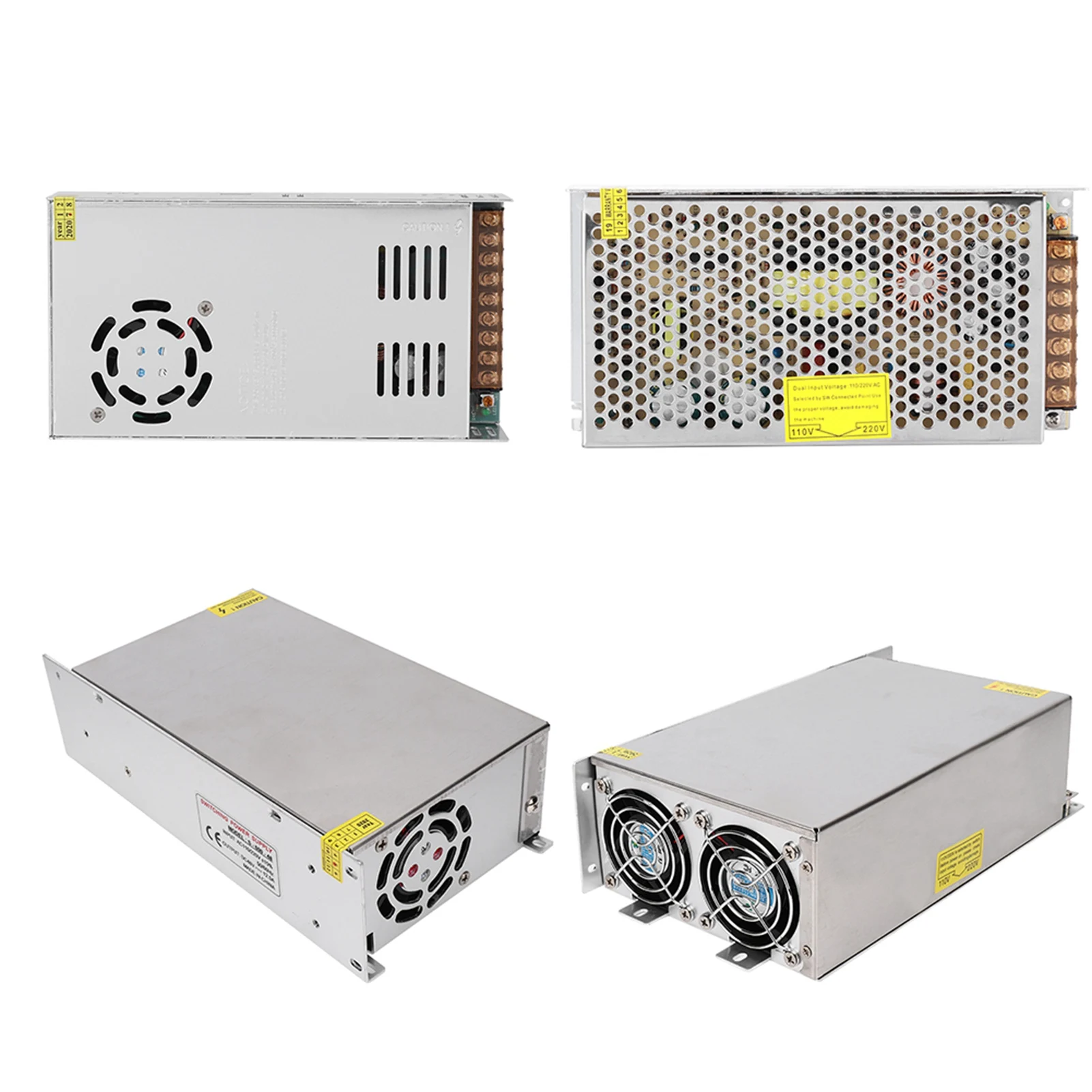 Netzteil Treiber Adapter Aluminium Legierung DC48V LED Bildschirm Streifen Licht 3D Drucker Netzteil Treiber Adapter