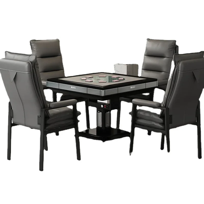 

Automatic Folding Heating Poker Machine Dealing Device Dining Table Dual-Use dining table space saving furniture mahjong table