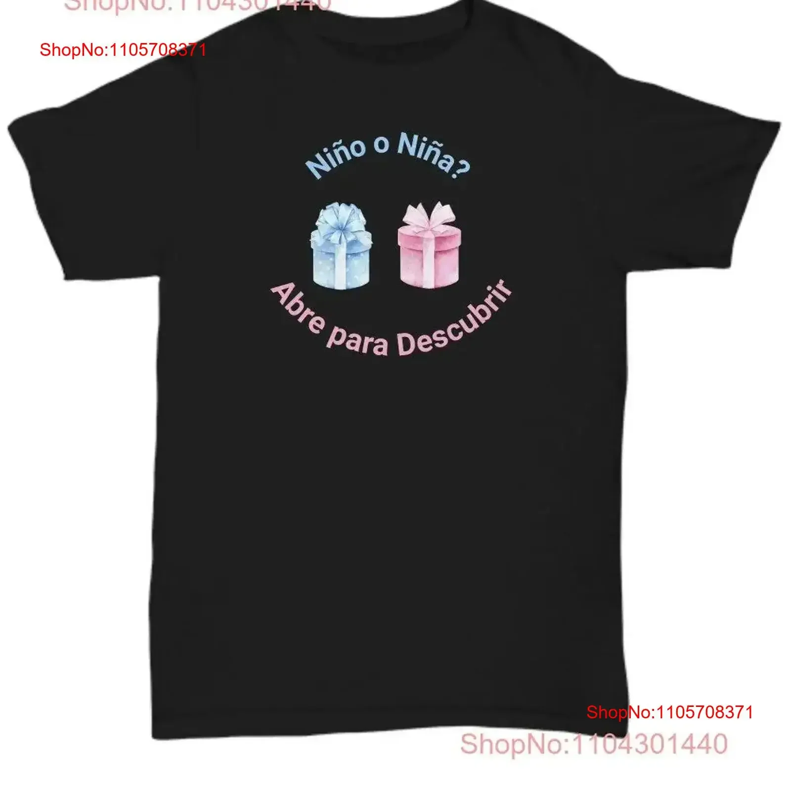 Our spanish version of the gender reveal T Shirt 100 cotton short sleeve unisex and available in various colors sizes vintage