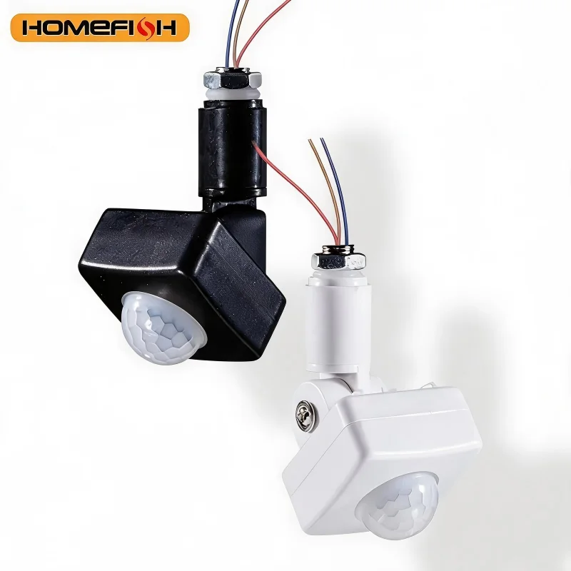 AC85-265V Double Adjustable Delay PIR Sensor Detector Smart Switch LED PIR Infrared Motion Sensor Auto Switch Light Strip Switch product image
