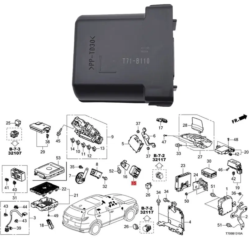 Car GATEWAY MODULE GATEWAY MODULE GATEWAY MODULE For HONDA CRV