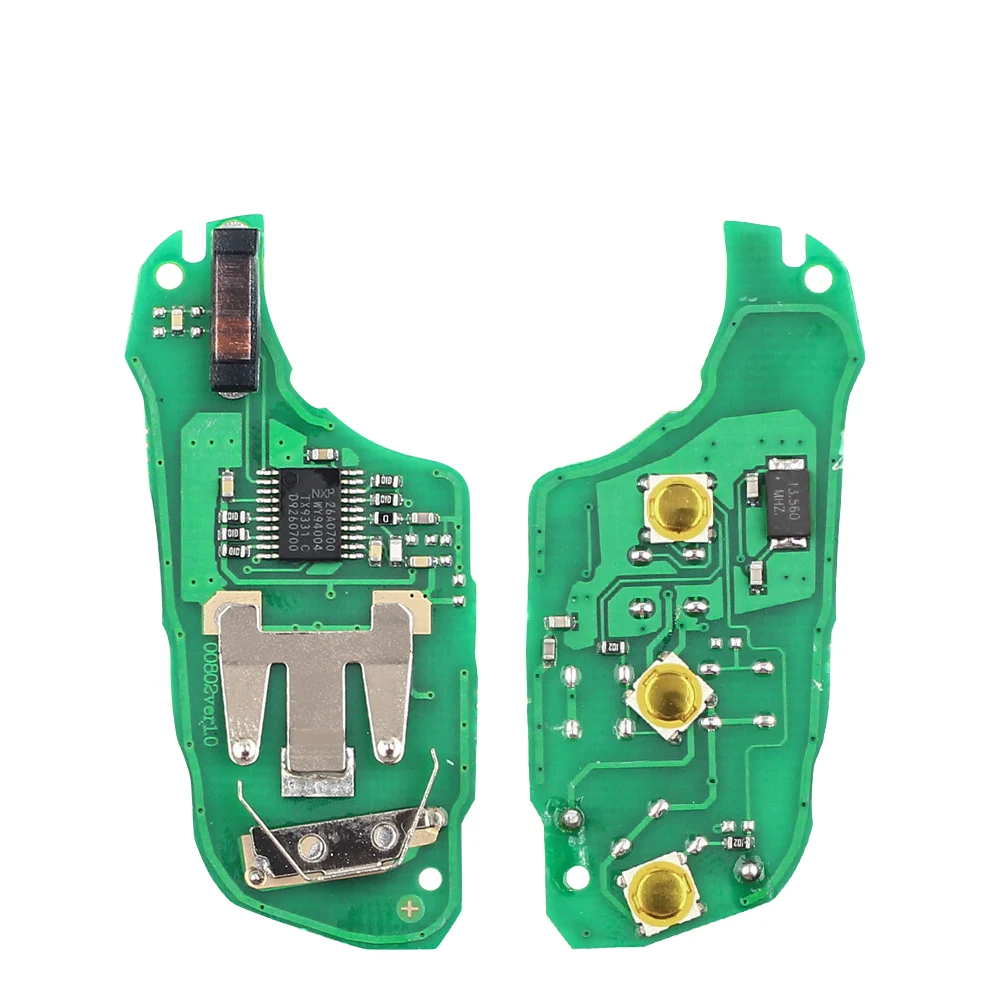 KEYYOU Car Remote Control Key For Peugeot 208 2008 301 308 508 5008 Citroen C-Elysee C4-Cactus 434MHz ID46 PCF7941 Chip