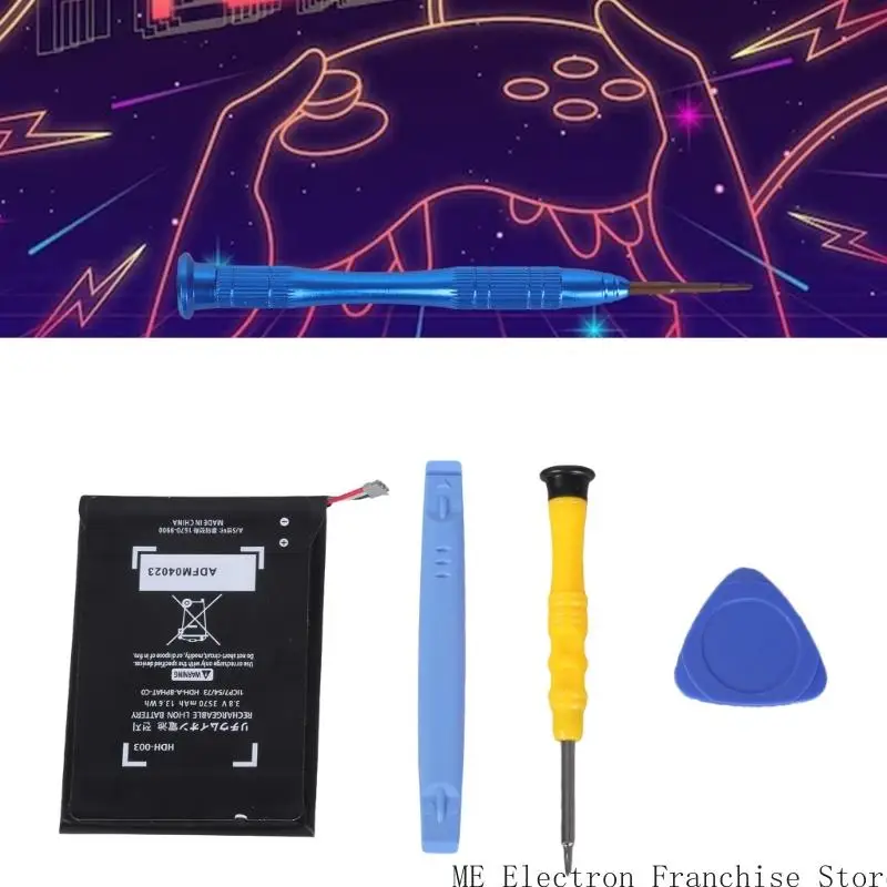 بطارية T5EA 3570MAH لبطارية NS Lite قابلة للشحن مع أداة