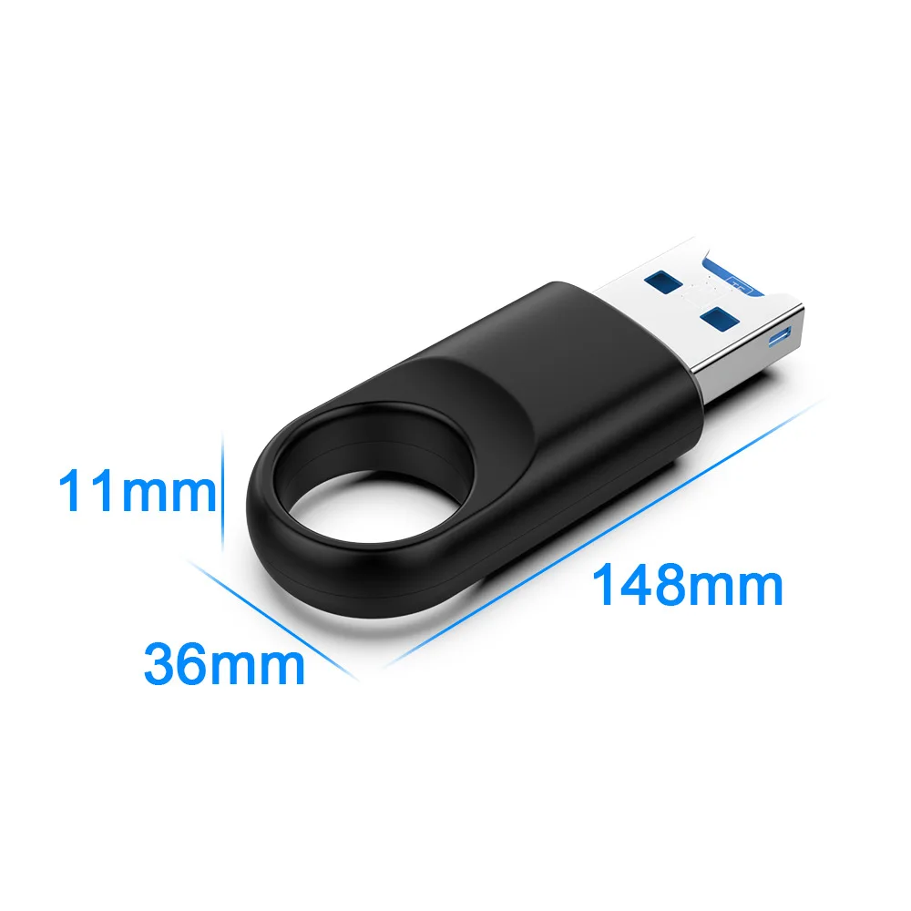 Mini Portable USB3.0 High Speed TF Card Memory Card Reader For TF SD PC Computer Laptop Desktop