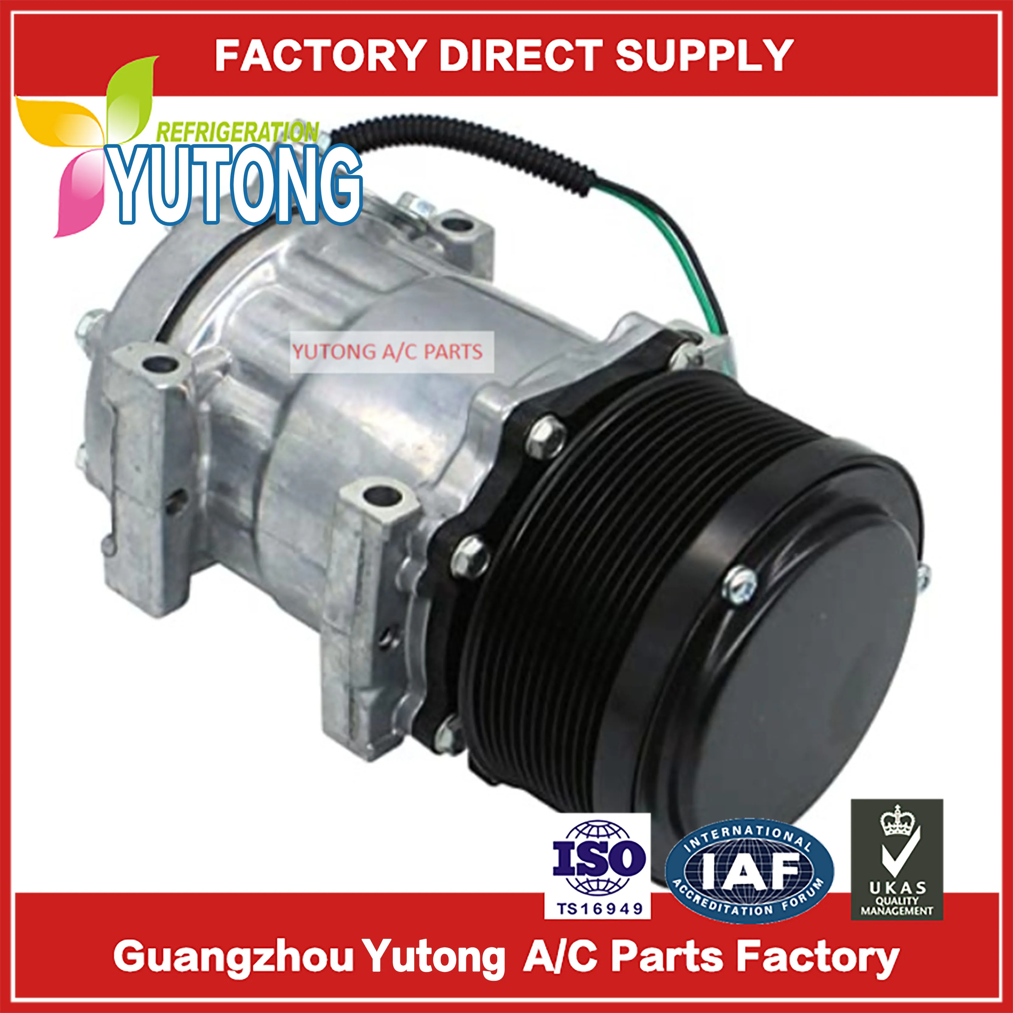 AC Compressor For Caterpillar	SD 6095 3729295 Car AC 7H15