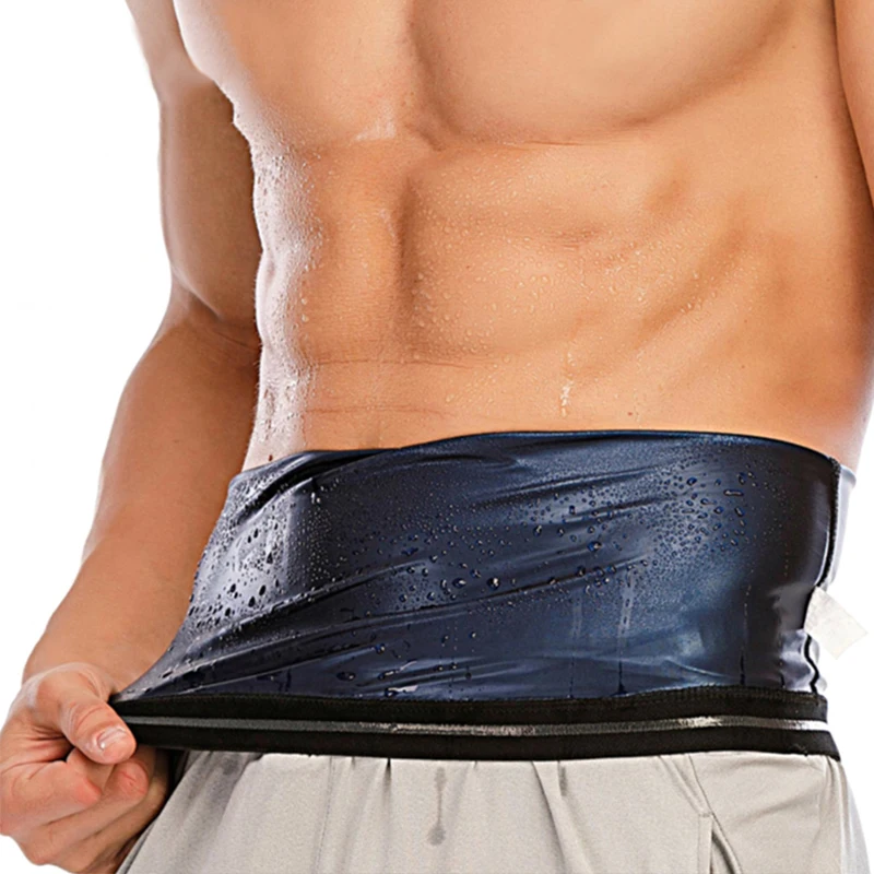 Sauna cintura trainer cinto de emagrecimento dos homens ginásio fitness cincher barriga controle espartilho suor queima gordura feminino corpo shaper perda de peso