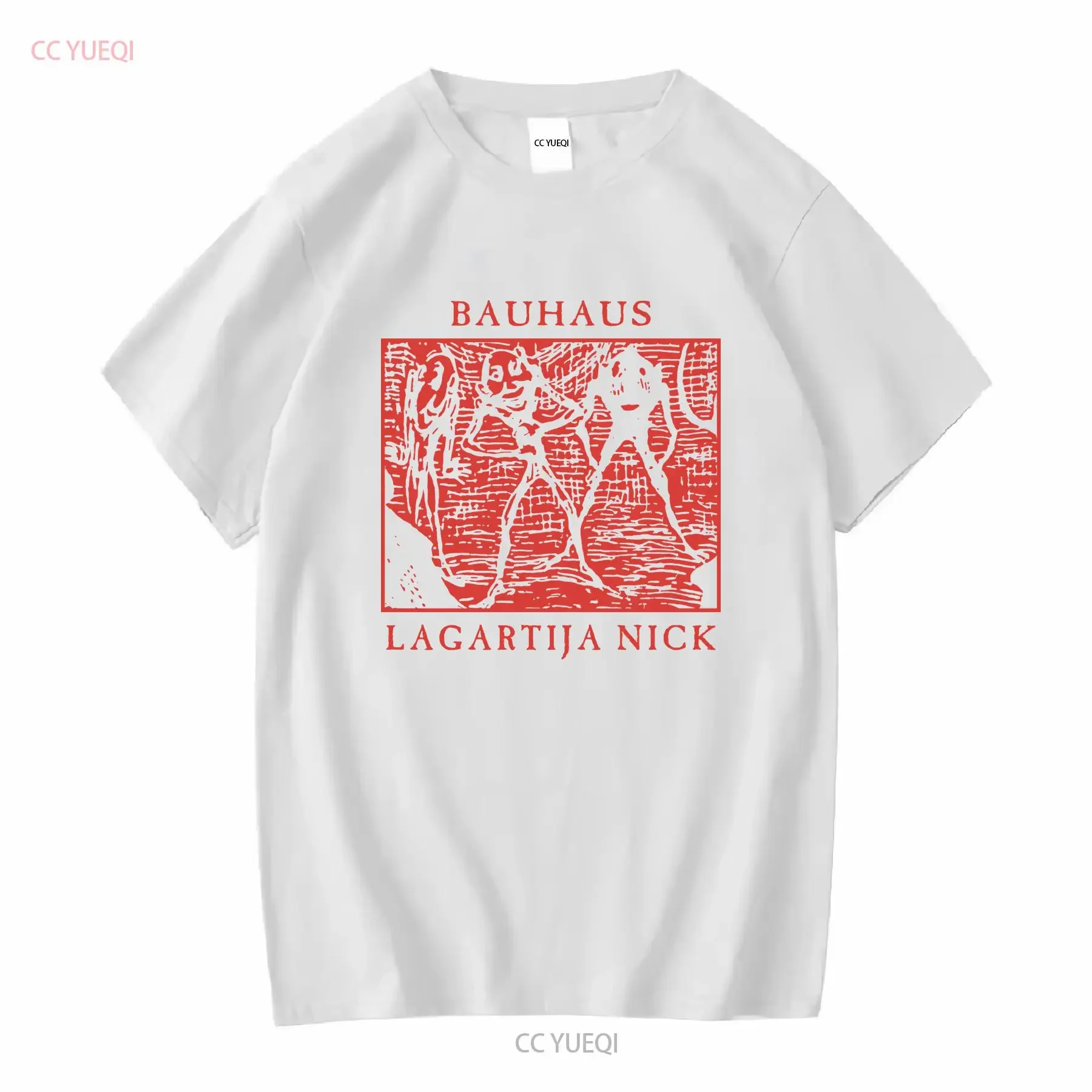 Vintage 80s Bauhaus Lagartija Nick T Shirt L Peter Murphy Joy Division Goth Rock vintage Washed designer clothes Slightly - view 4