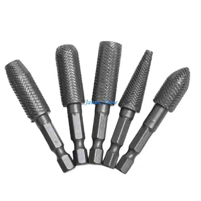 

LX0C 5PCS ROTARY RASP Файл -файл стальной маршрутизатор шлифовальный металлу