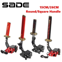 15CM/26CM USB Katana Handbrake Samurai Sword Hand Brake Square/Round Plate For G25/27/29 T300 T500 SIM Racing Game without Clamp