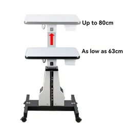 Multifunctional Optical Power Lift Table Motorized Electronic Lifting Table For Optometry Maximum Loading 65kg 110V/220V