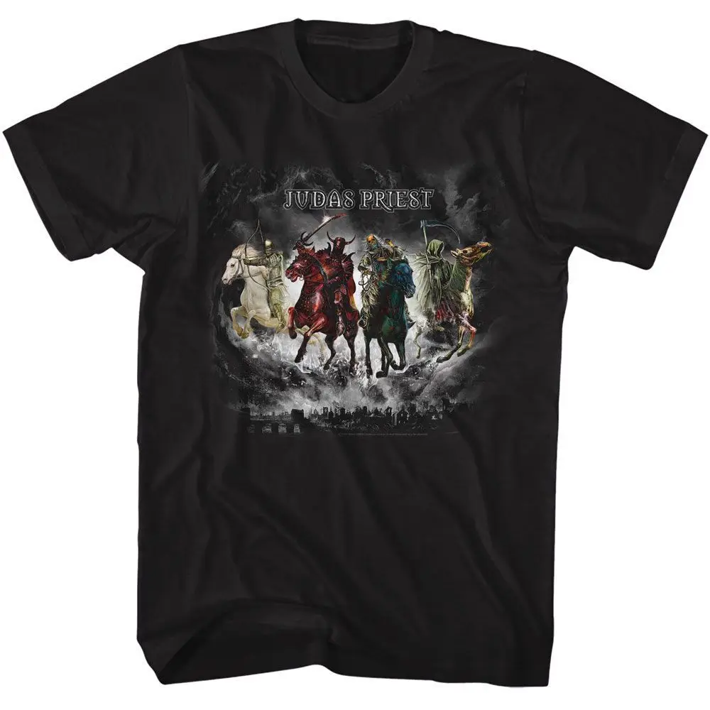 Judas Priest Four Horsemen Officially Licensed Adult T Shirt