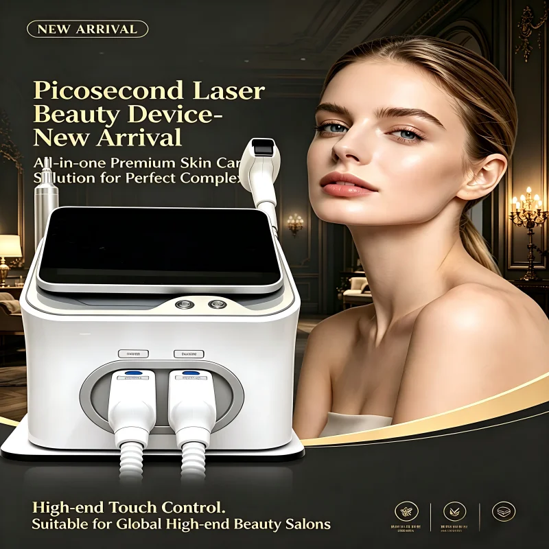 

2in1 Painless Diode Laser Hair Removal Device 4 Wavelengths 755nm 808nm 1064nm 940nm 4000W Titanium & Platinum Cooling Soprano I