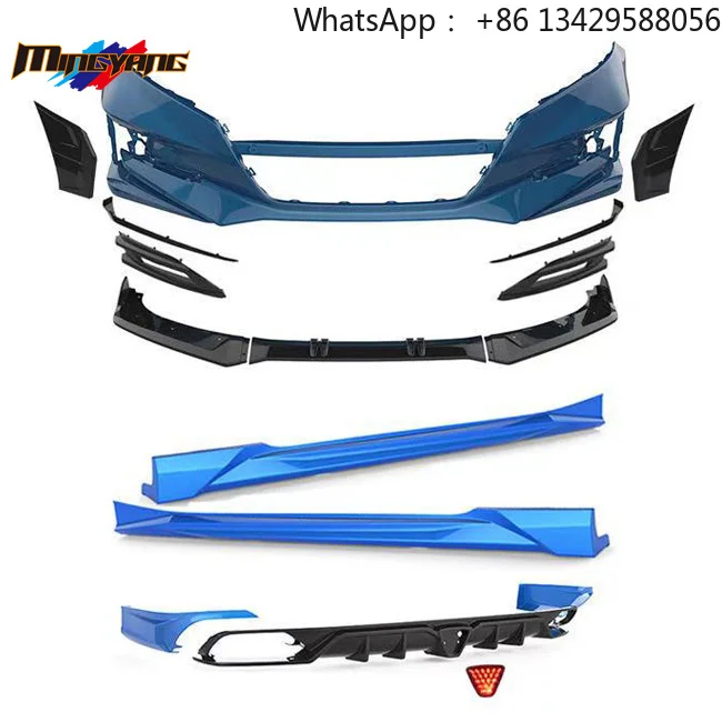 Kit de cuerpo para carro, pp plástico acr diseño do carro para honda para accord 2018-2020