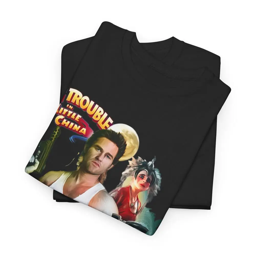 Big Trouble in Little China 1986 Film-T-Shirt, Unisex-T-Shirt aus schwerer Baumwolle