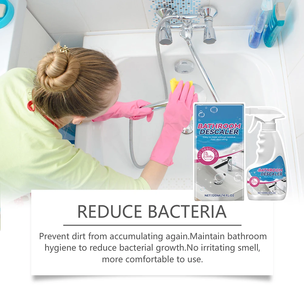 

Multi-Purpose Descaling Cleaner Bathroom Kitchen Effortless Limescale Soaps Scum Removal For All Surfaces
